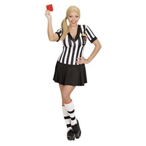 W WIDMANN MILANO Karnevalskostüm - Schiedsrichterin Kleid für Fußball- und Sportveranstaltungen, Faschingskostüme