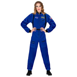 W WIDMANN MILANO Party Mode - Astronautin Kostüm, Raumanzug Overall, Weltraum, Space Girl, Raumfahrer, Faschingskostüm