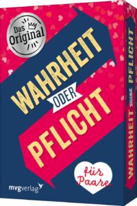 Wahrheit oder Pflicht für Paare – Das Original: Der Klassiker der Partyspiele. Ideal als Geschenk zu Hochzeit, Jahrestag oder Valentinstag. Ab 18 Jahren