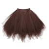80er Jahre Damen Karneval Tüllrock Puffy Tütü Petticoat (MEHRWEG)