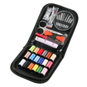 AUERVO Mini-Nähset für Reisen und Zuhause, 70-teiliges Premium-Nähzubehör, inklusive Reparatur- und Nähnadeln für Notfälle
