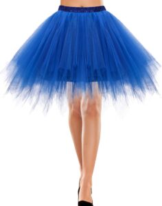 Bbonlinedress Vintage Tutu Tüllrock Petticoat 50er Jahre Kurzrock für Ballet, Tanz und Bälle - Retro-Stil