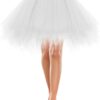 Bbonlinedress Vintage Tutu Tüllrock Petticoat 50er Jahre Tanzrock Kurz Retro Ballkleid