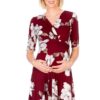 Bedrucktes Wickelkleid für Damen von My Bump - Stillkleid und Umstandskleid