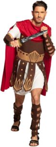 Boland 83806 - Gladiatorenkostüm für Herren, Caesar-Design, Römerlook, Arena-Kampf, Colosseum, ideal für Karneval, Halloween, Fasching, Mottopartys, Verkleidungen und...