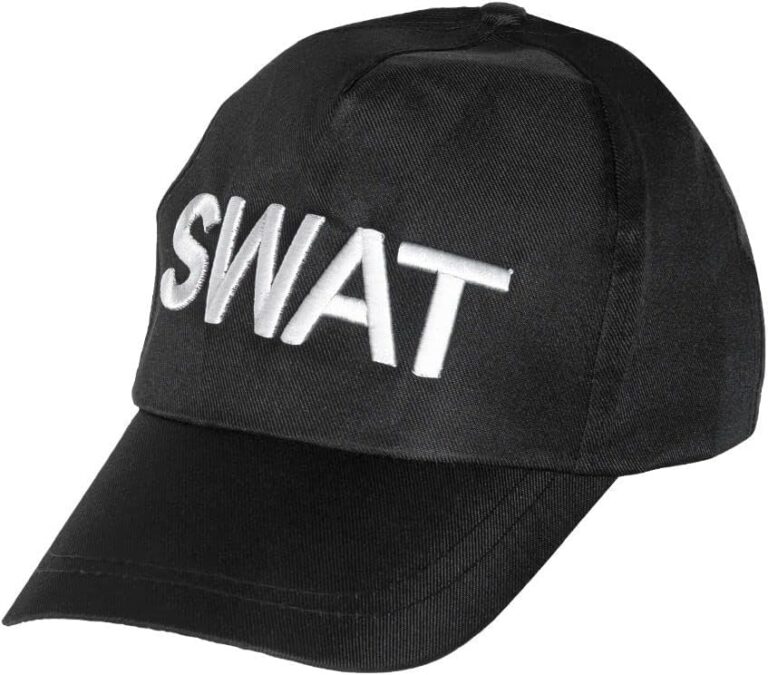 Boland 97045 - SWAT-Erwachsenenmütze, Hut für Polizei-Kostüme, ideal für Karneval, Mottopartys und Junggesellenabschiede