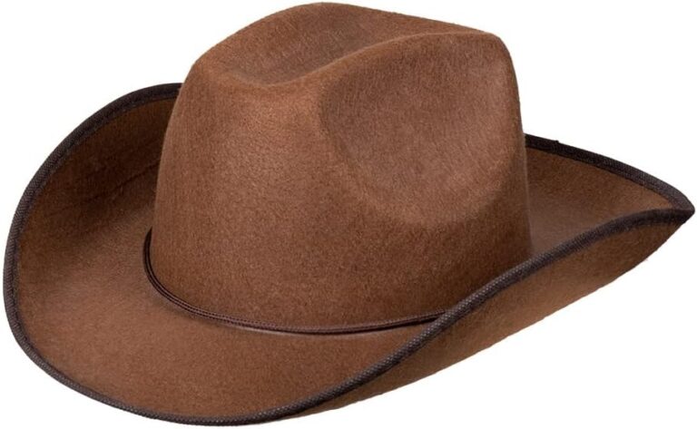 Boland - Cowboy-Hut für Erwachsene, ideale Kopfbedeckung für Faschingskostüme, Sheriff-Darstellungen, Rodeo-Reiter, Wildwest-Themen, Kostüme, Karneval und Mottopartys