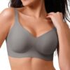 CLOSEMATE Nahtloser Büstenhalter für Damen – Bequemer und weicher bügelloser Bralette mit sanftem Hautgefühl in den Größen S-XXXL