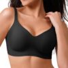CLOSEMATE Nahtloser Büstenhalter für Damen – Bequemer, weicher, bügelloser Bralette mit glattem Hautgefühl in Größen S-XXXL