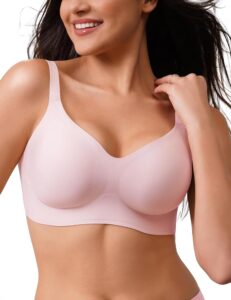 CLOSEMATE Nahtloser Damen-BH ohne Bügel – Bequemer und weicher Bralette für ein glattes Hautgefühl in den Größen S-XXXL