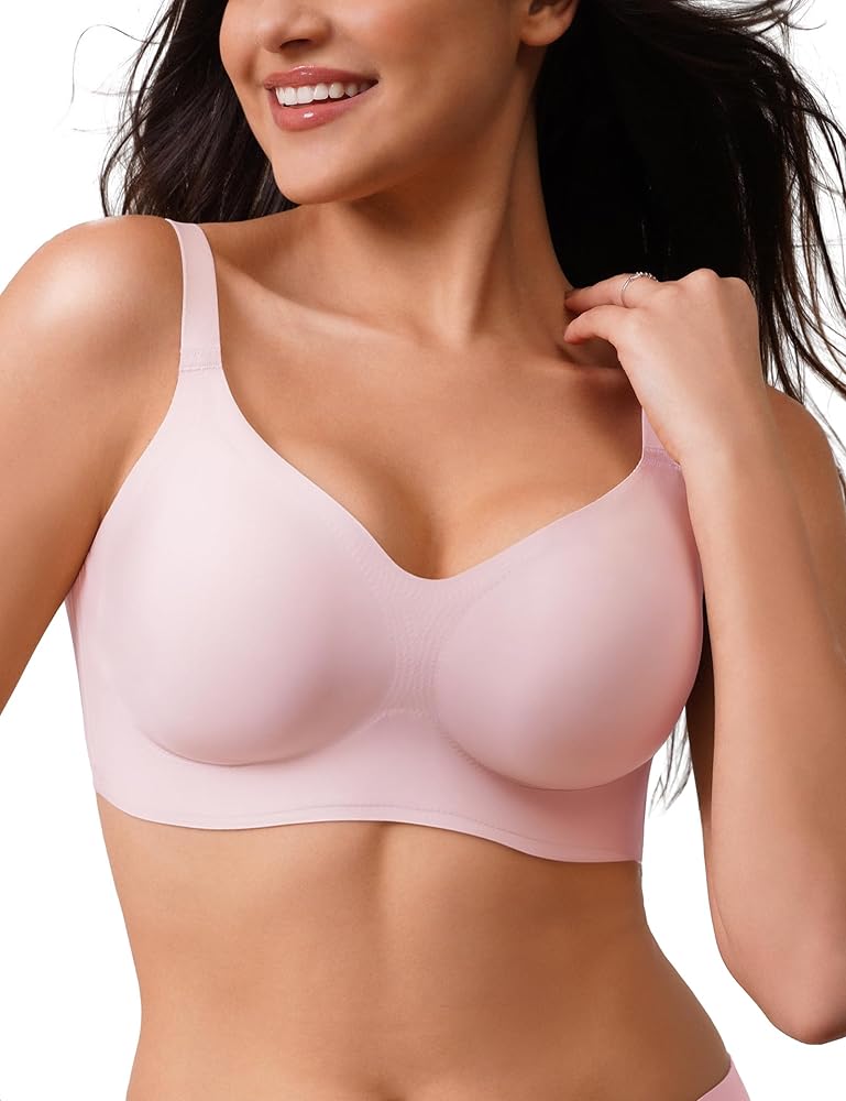CLOSEMATE Nahtloser Damen-BH ohne Bügel – Bequemer und weicher Bralette für ein glattes Hautgefühl in den Größen S-XXXL