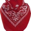 Harrys-Collection Unisex Bandana Bindetuch aus 100% Baumwolle (Einzelpackung, 6er oder 12er Pack)