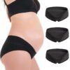 Herzmutter Schwangerschaftsslip - Unterbauch Damenunterwäsche aus Baumwoll-Mix - erhältlich im 1er und 3er Set - 5700