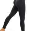 JOYSPELS Damen Scrunch Butt Leggings, Hochtaillierte Booty Lifting Po Push-Up Sportleggings, Nahtlos
