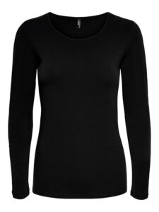 ONLY Damen Langarmshirt Onllive Love Life Basic