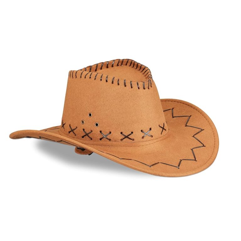Relaxdays Cowboyhut für Erwachsene, Westernstyle, ideal für Karneval und Fasching, in verschiedenen Farben erhältlich