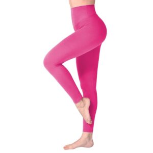 SINOPHANT Damen High Waist Leggings - Opake Sportleggings mit Bauchkontrolle für Yoga und Fitness
