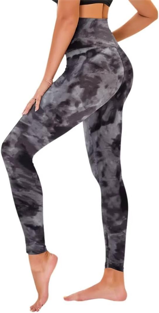TNNZEET Damen High Waist Leggings - Elastische, weiche Sporthose für Fitness und Gym