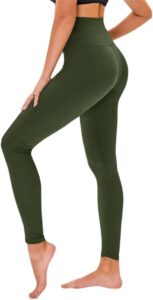 TNNZEET Damen High Waist Leggings - Elastische, weiche Sporthose für Fitness und Gym