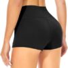 TNNZEET Damen Radlerhose mit Hoher Taille – Bauchweg Hotpants, Kurze Sporthose, Leggings und Boxershorts für Yoga und Fitness