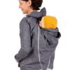 Viva la Mama 3-in-1 leichte Tragejacke für Mamas und Babys, Umstandsjacke - Cleo
