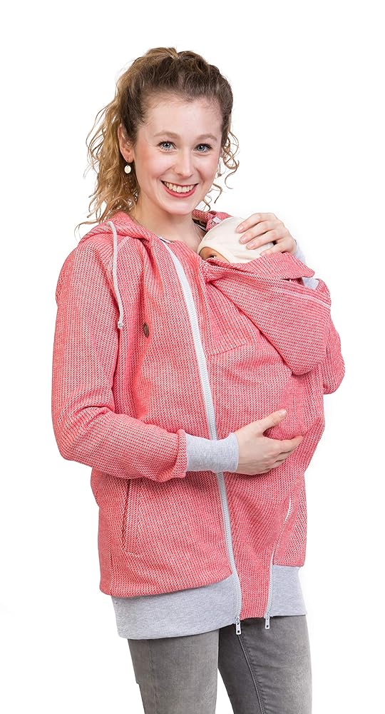 Viva la Mama 3-in-1 leichte Tragejacke für Mütter und Babys, Umstandsjacke - Cleo