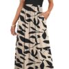 AUSELILY Damen Maxi Kleid mit Taschen - Lässige Eleganz für den Sommer