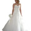 Elegantes Brautkleid mit Schleppe – Größe 34-48, Spitze, Neu!