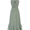 GRACE KARIN Damen Maxikleid – Ärmellos, Blumenkleid für Strand & Urlaub