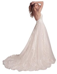 SEIM SE002 Hochzeitskleid mit Spitze – Traumkleid für die Strandhochzeit 2023