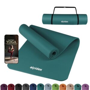 ALPIDEX Yoga Mat – Rutschfeste Fitnessmatte für Yoga & Pilates