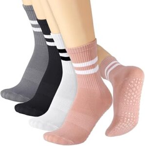 Apricitie Rutschfeste Socken Damen – Anti-Rutsch Socken für Yoga & Pilates
