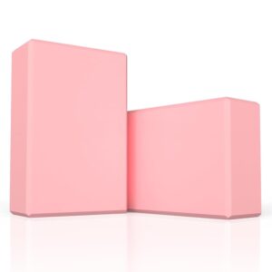 GLOSKIN Yoga Block Set 2er – Hochwertige, leichte Yoga-Blöcke ohne Geruch