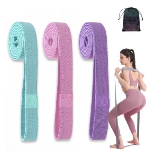 JIGOOPLEY Fitnessbänder Set – Rutschfeste Widerstandsbänder für Krafttraining
