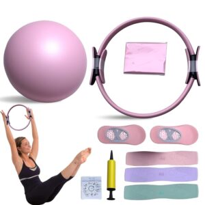 Pilates Essential Kit – Tragbares Pilates Set für Damen für Zuhause