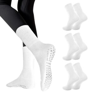 Risipu 3 Paar Anti-Rutsch Yoga Socken für Damen – Perfekt für Pilates & Tanz